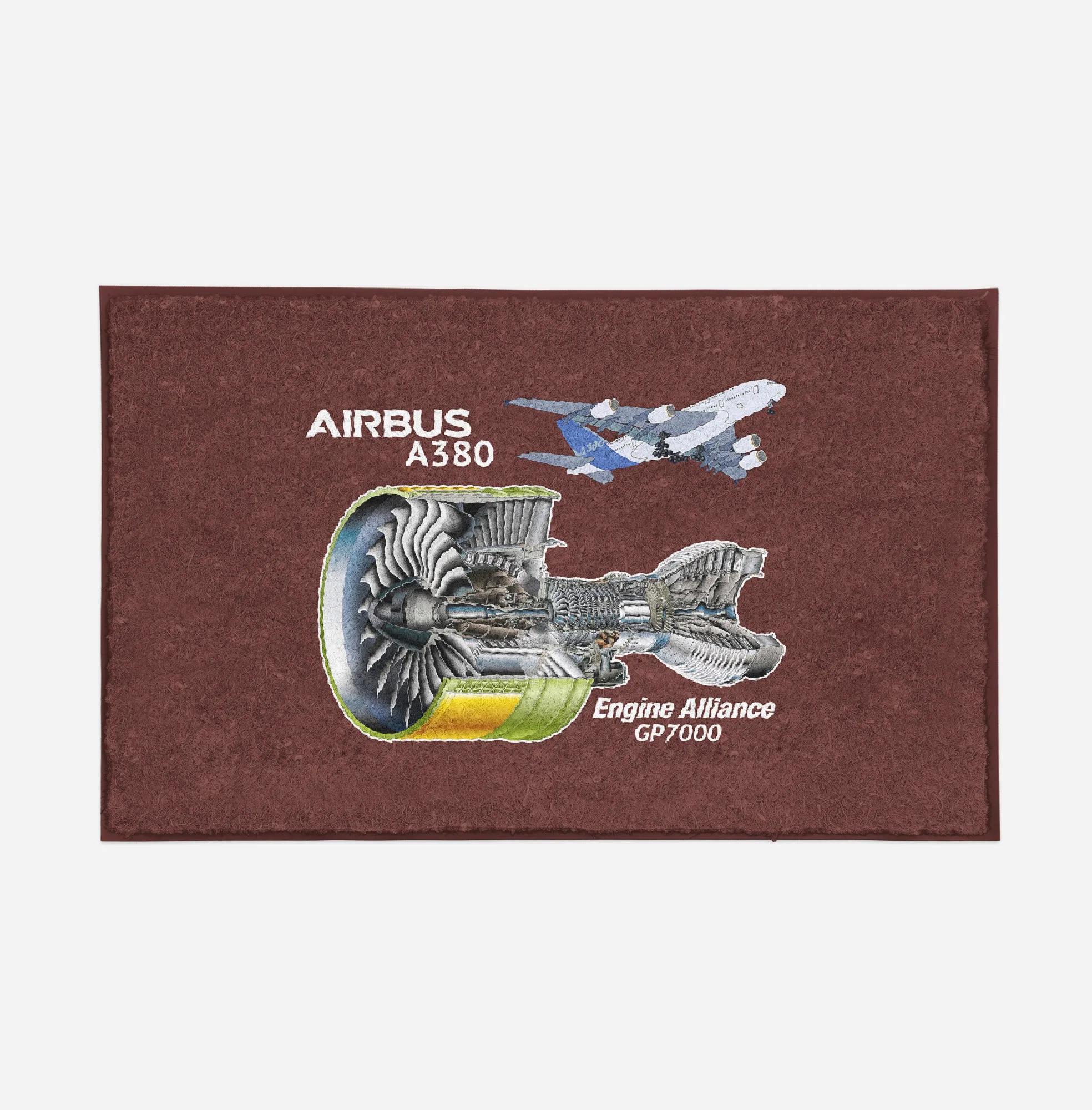 Airbus A380 & GP7000 Engine Designed Door Mats