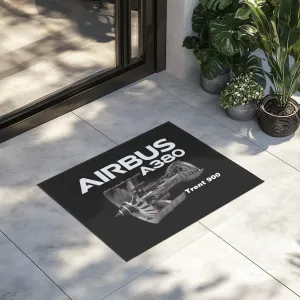 Airbus A380 & Trent 900 Engine Designed Door Mats door entrance rug