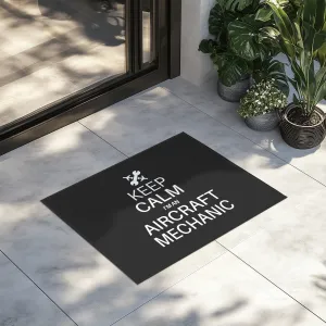 Aircraft Mechanic Designed Door Mats door entrance rug
