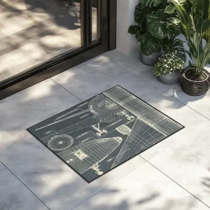 Airplanes Fuselage & Details Designed Door Mats door entrance rug