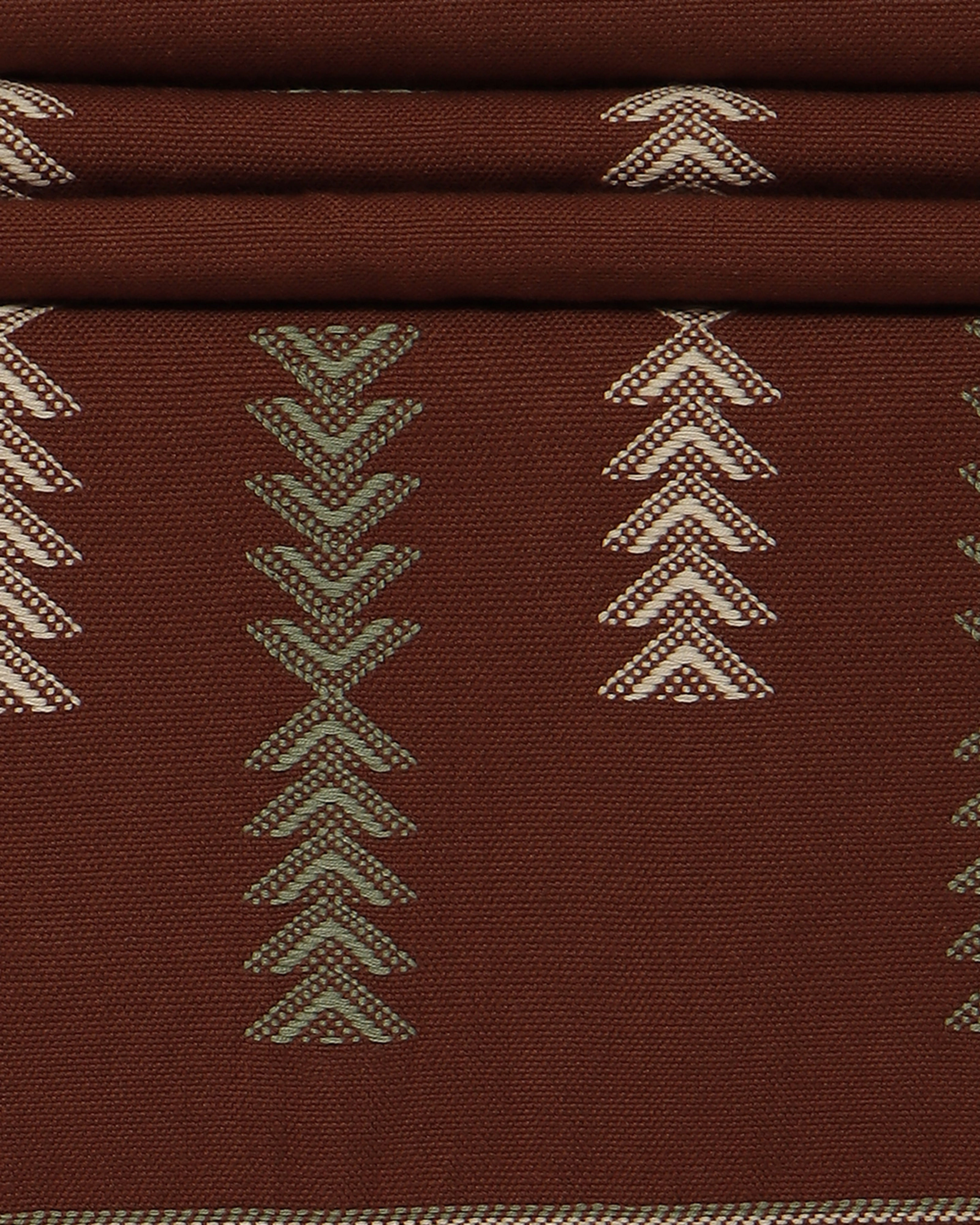 Alba Extra Weft Cotton Table Runner