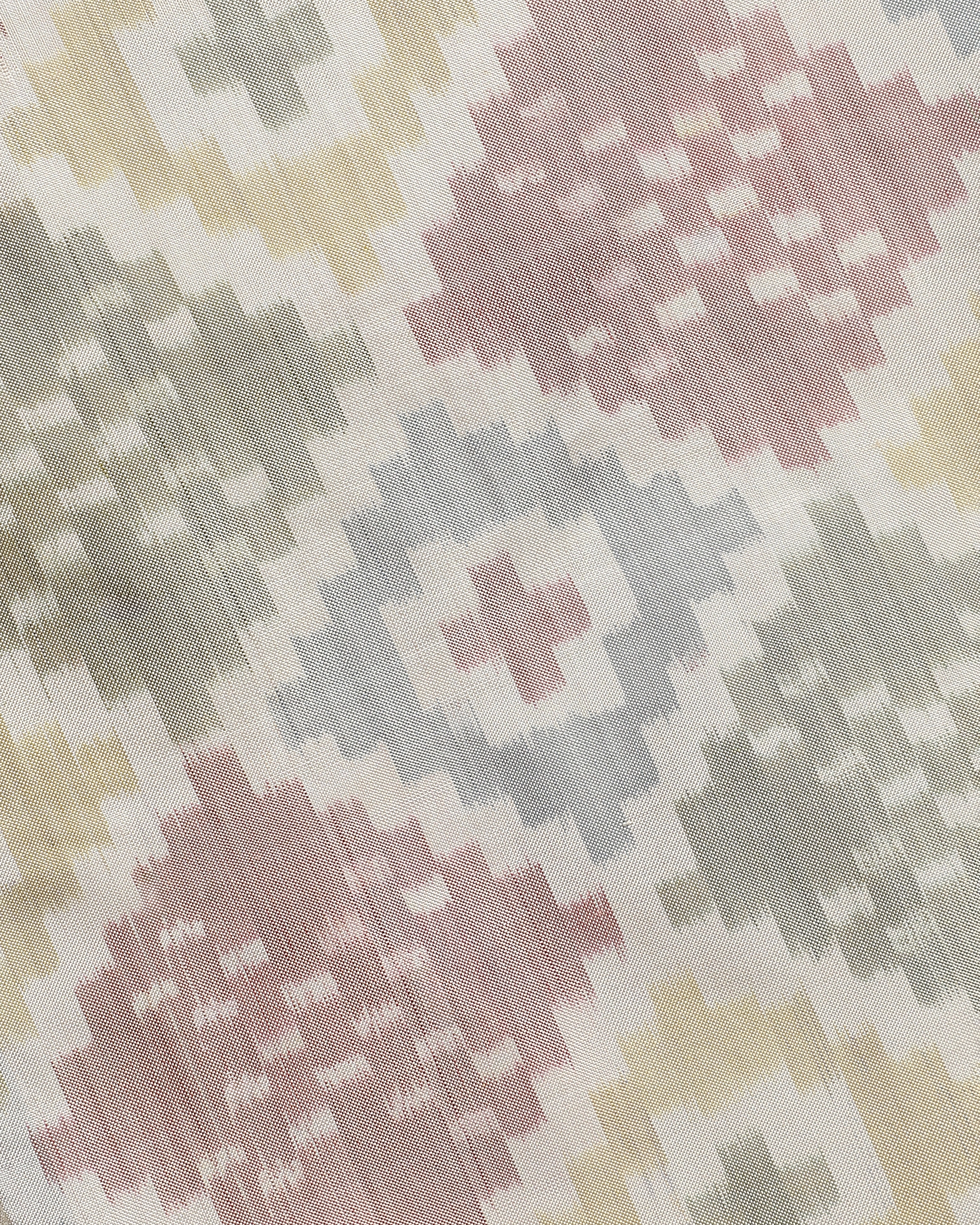 Alessa Warp Ikat Silk Table Runner