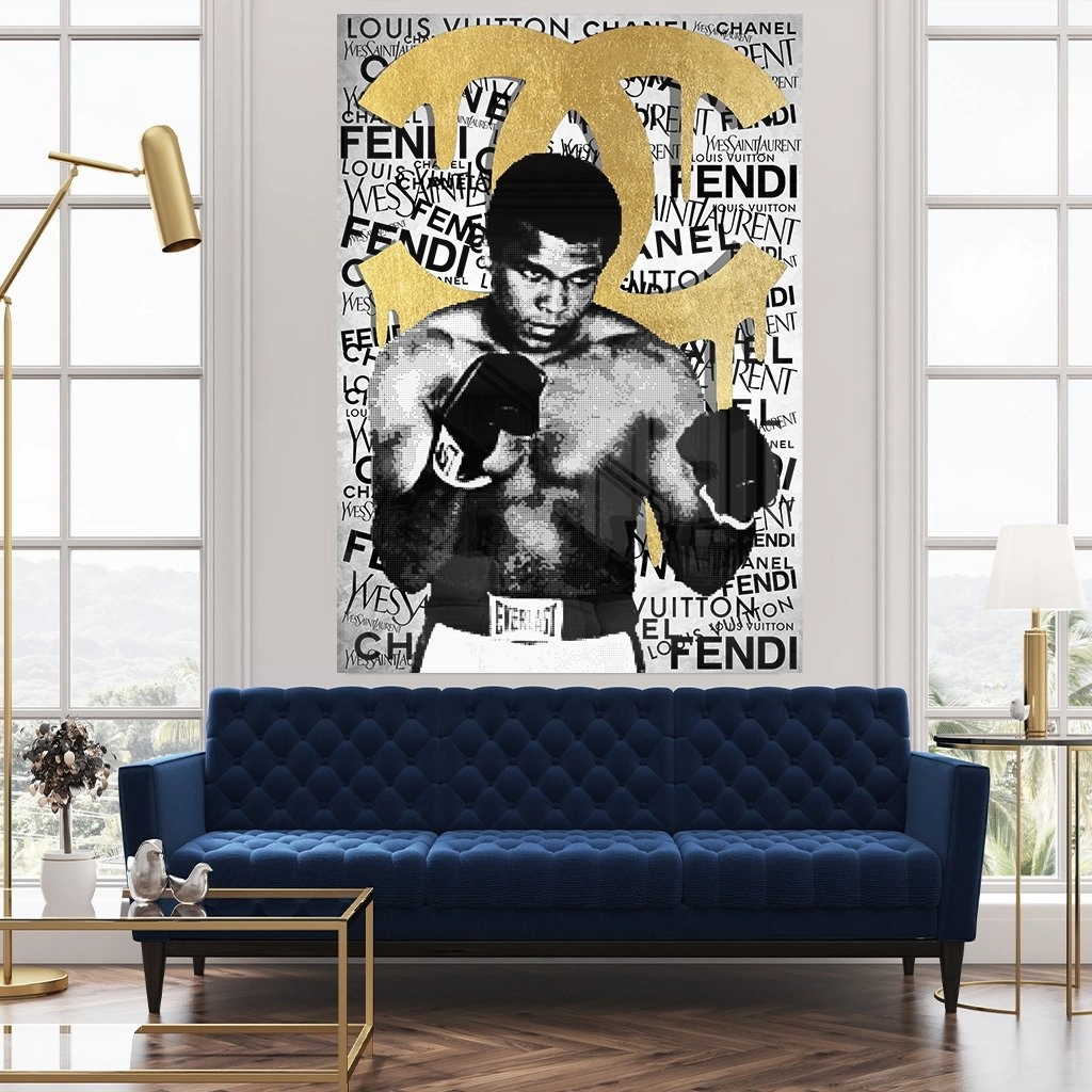 ALI BRAND by RS Artist Gold on Acrylic