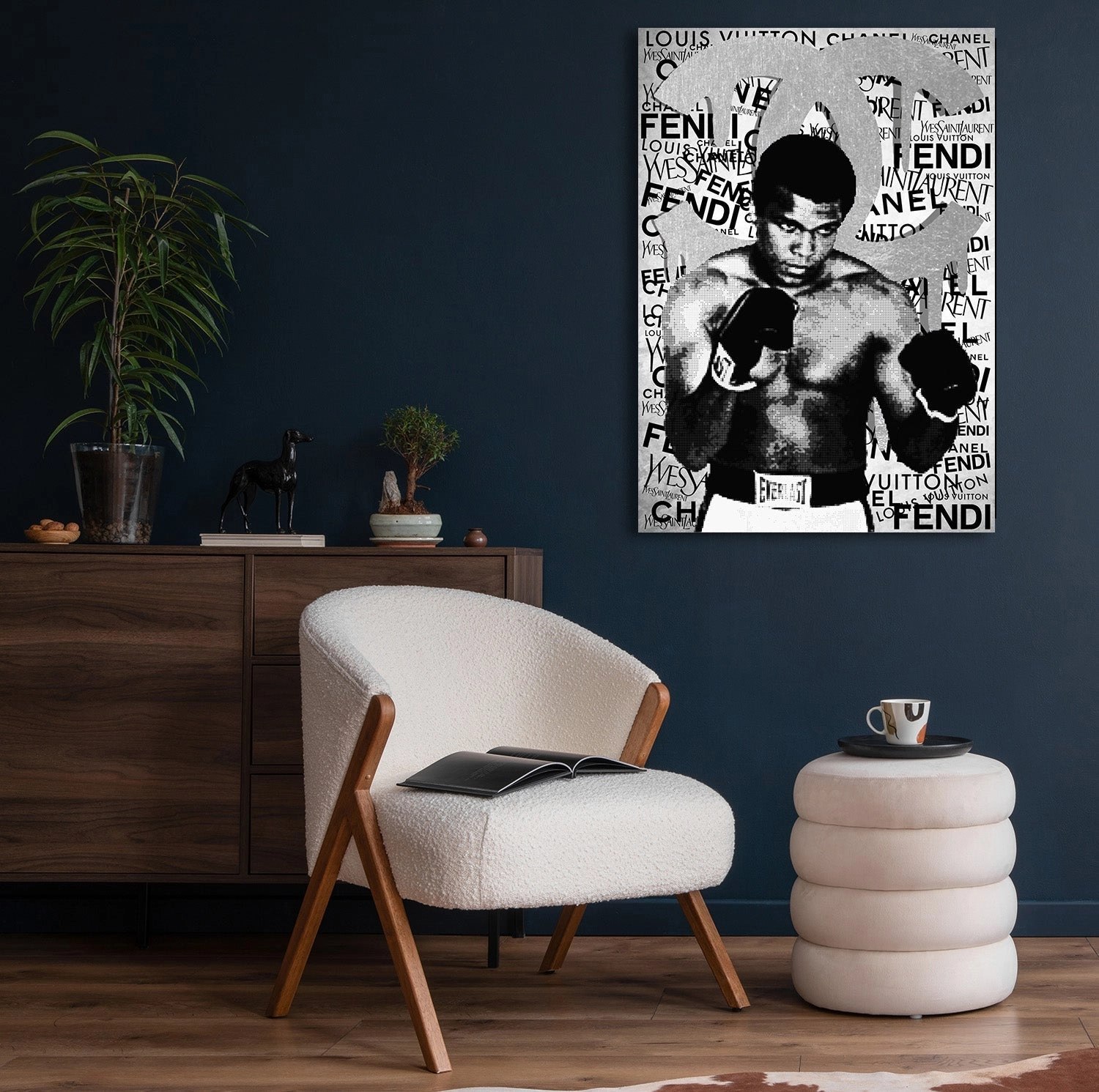ALI BRAND by RS Artist Silver on Acrylic