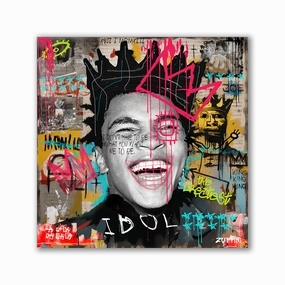 Ali Happy by Zuppini framed mural artwork