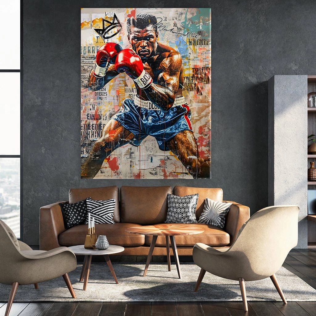 Ali Pop Art by Rosa Piazza