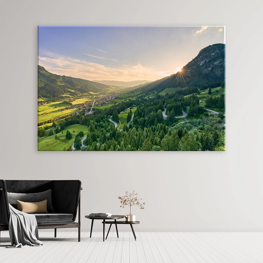 Allgu - Mountains and Valleys by Nenad Jovic 