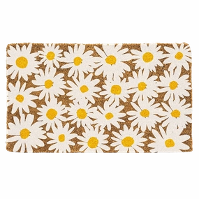 Allover Daisy Doormat minimalist art object  
