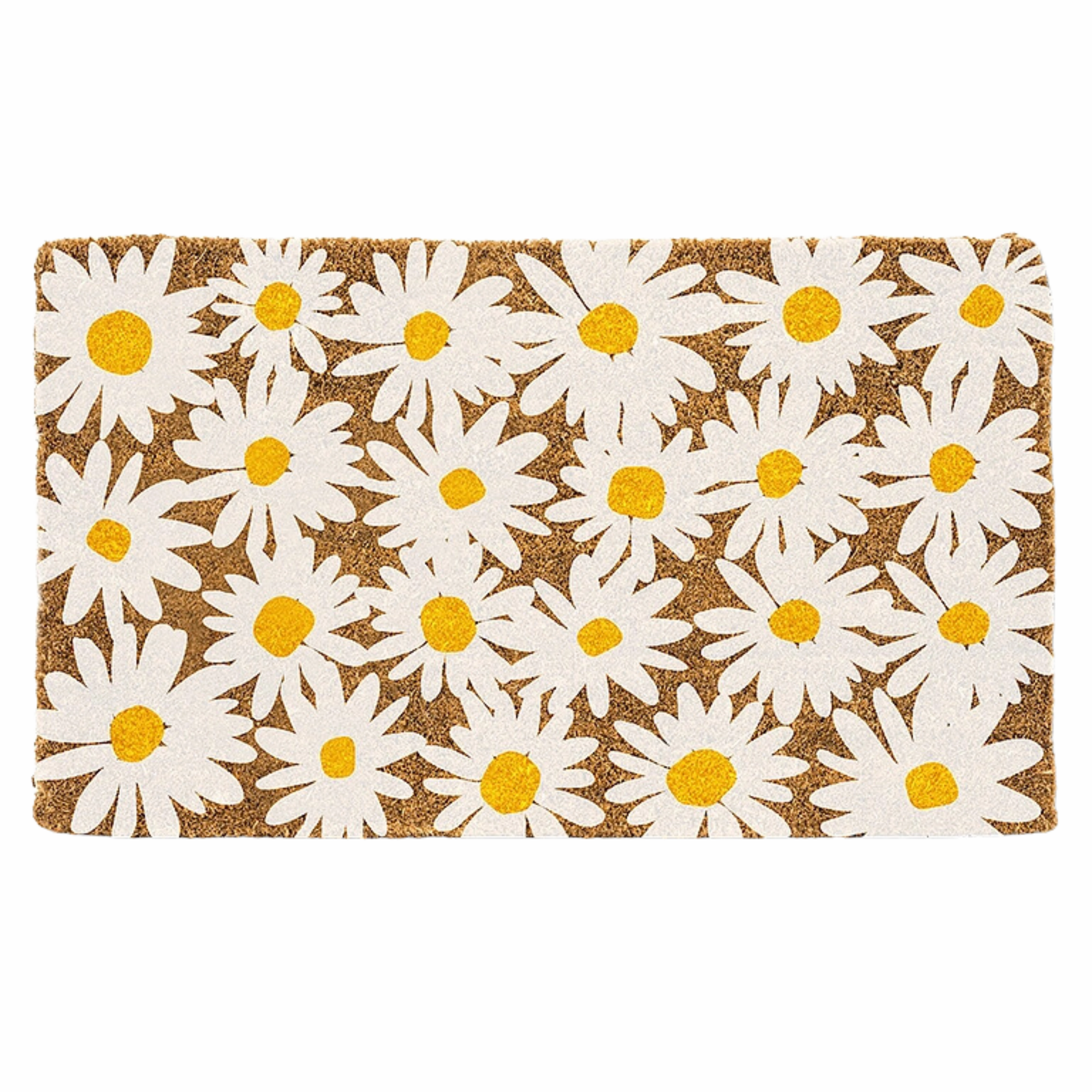 Allover Daisy Doormat minimalist art object  