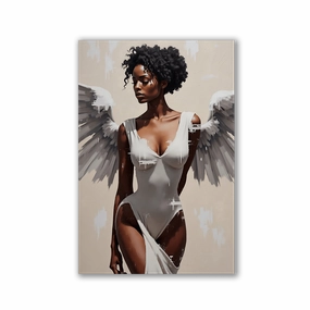 Angelic by Adrian Vieriu framed mural artwork