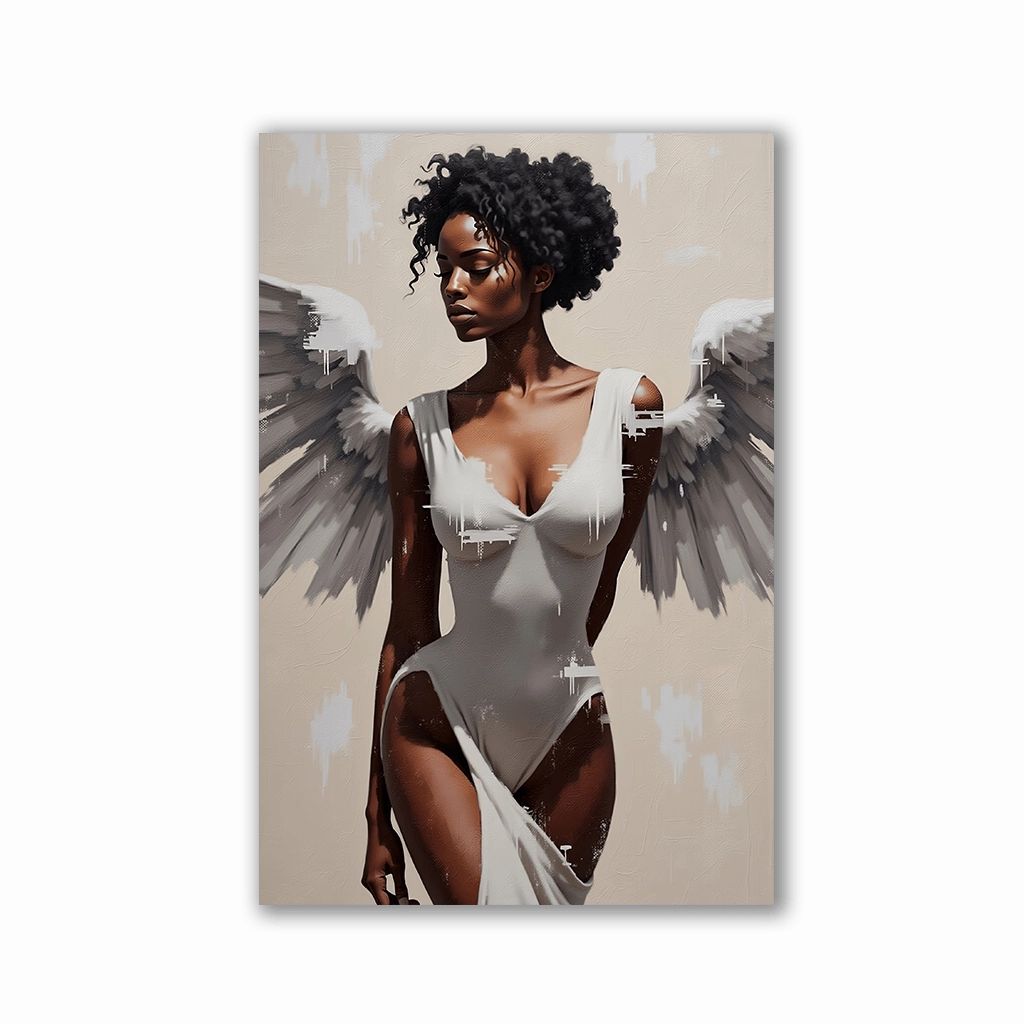Angelic by Adrian Vieriu framed mural artwork