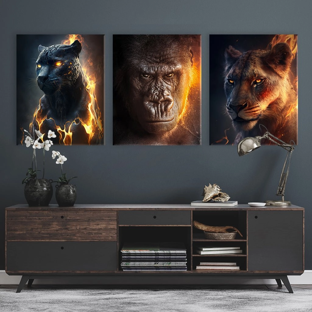 Animals on Fire - Tripty by Zenzdesign 