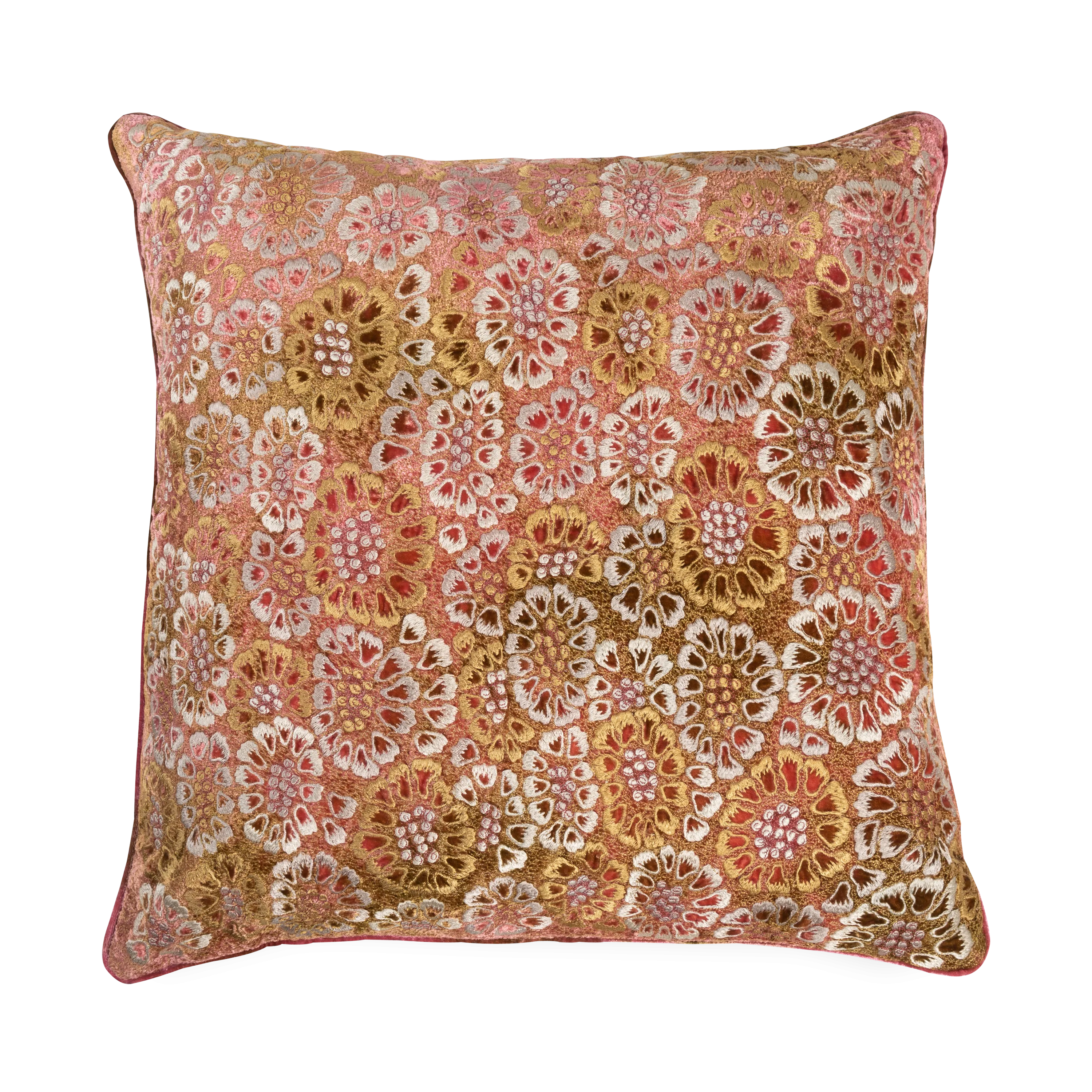 Annie Embroidered Pillow creative interior decor