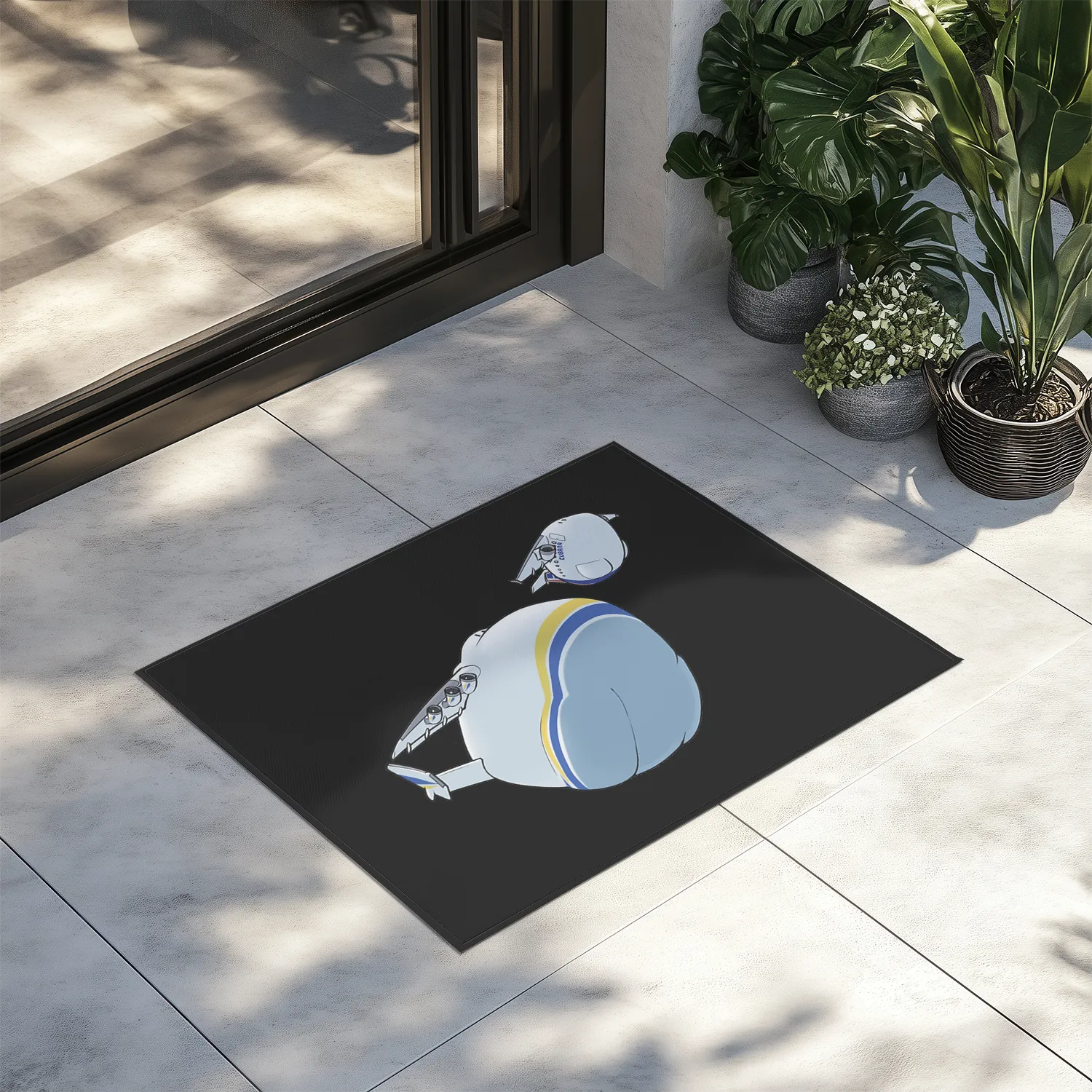 Antonov 225 and 148 Designed Door Mats door entrance rug