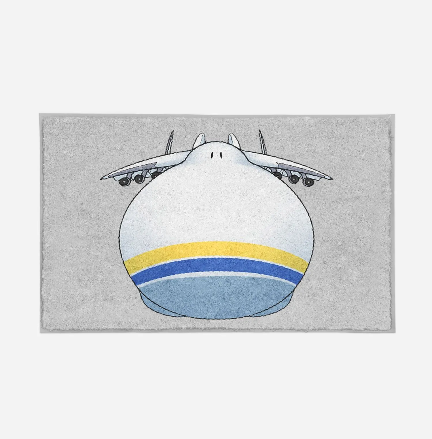 Antonov 225 ROUND Designed Door Mats