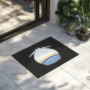 Antonov 225 ROUND Designed Door Mats door entrance rug