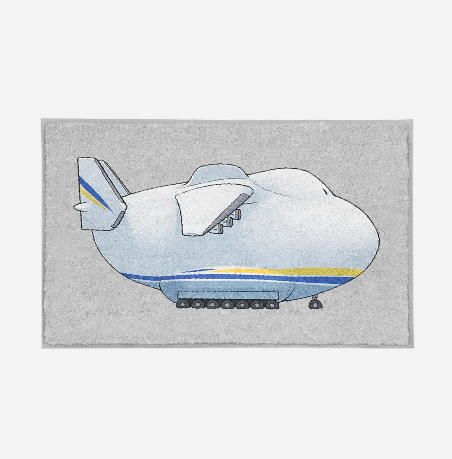 Antonov 225 Side Profile Designed Door Mats
