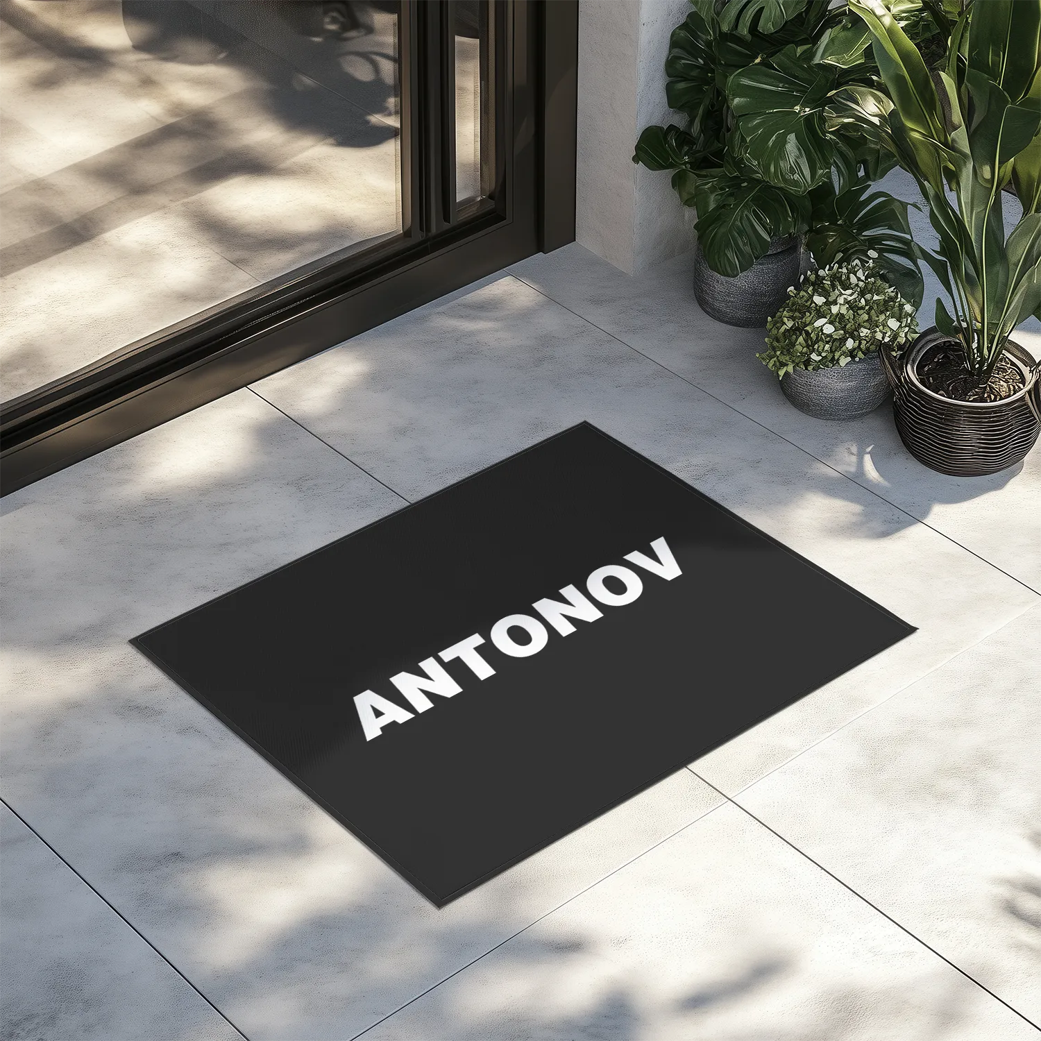 Antonov & Text Designed Door Mats door entrance rug