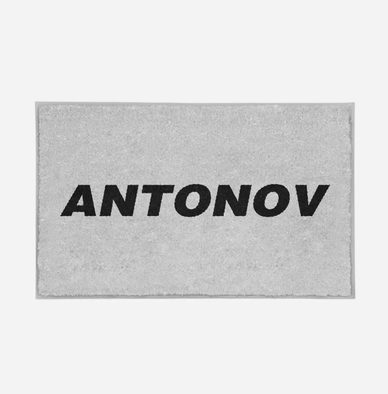 Antonov & Text Designed Door Mats