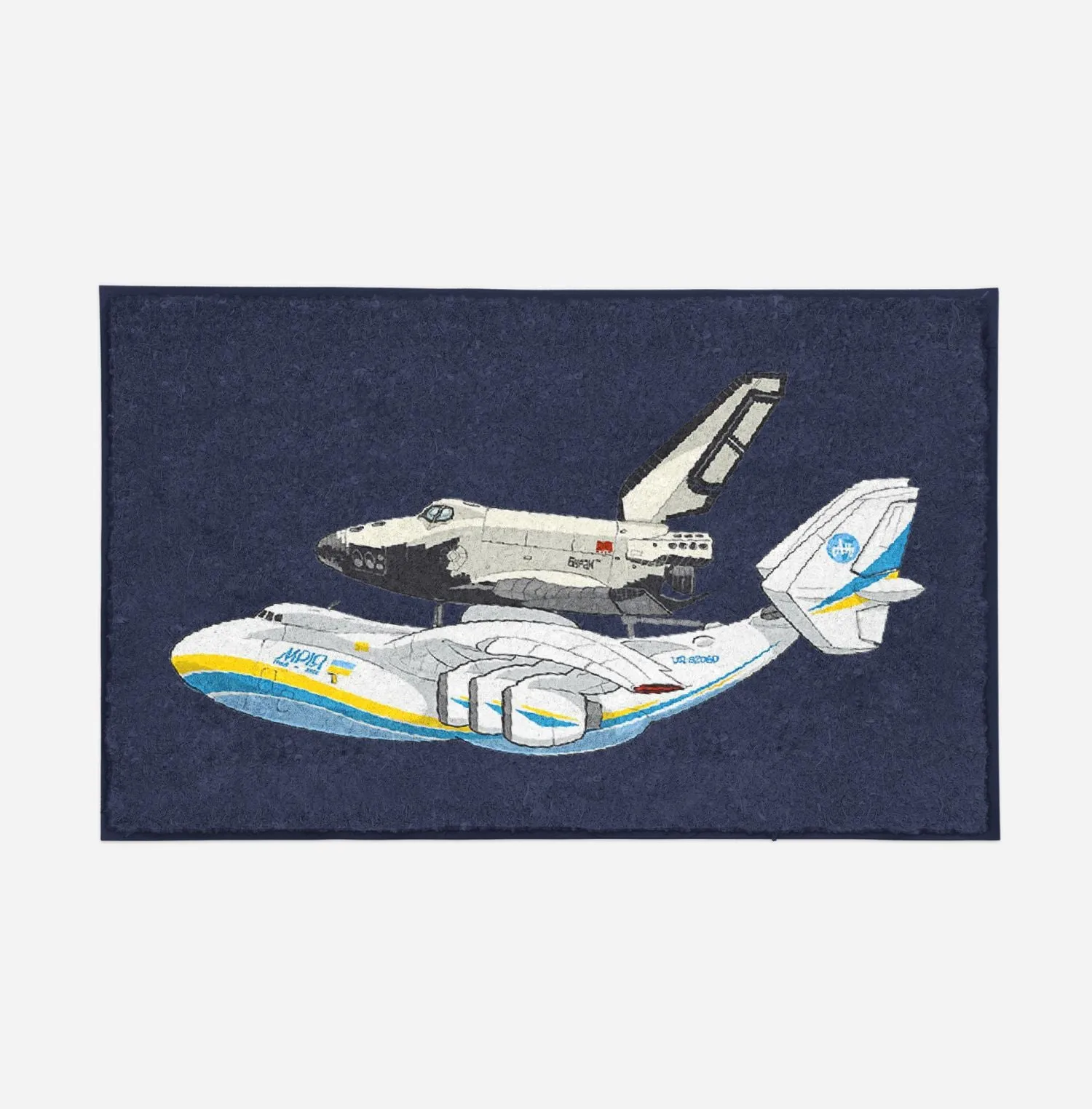 Antonov An-225 & Buran Designed Door Mats