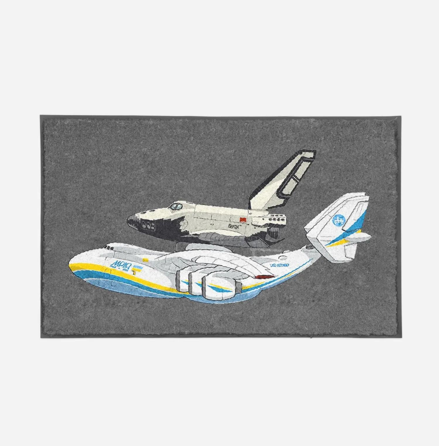 Antonov An-225 & Buran Designed Door Mats