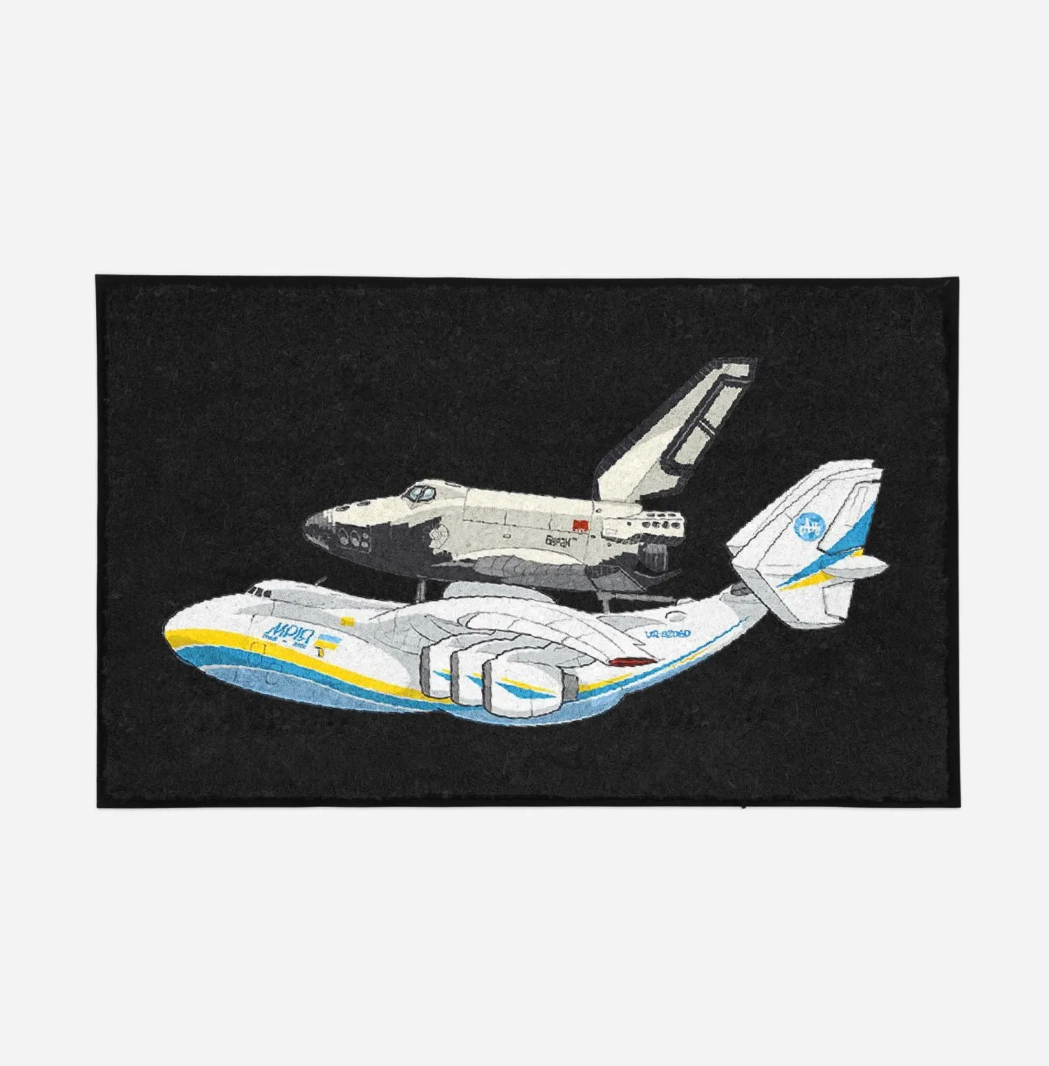Antonov An-225 & Buran Designed Door Mats