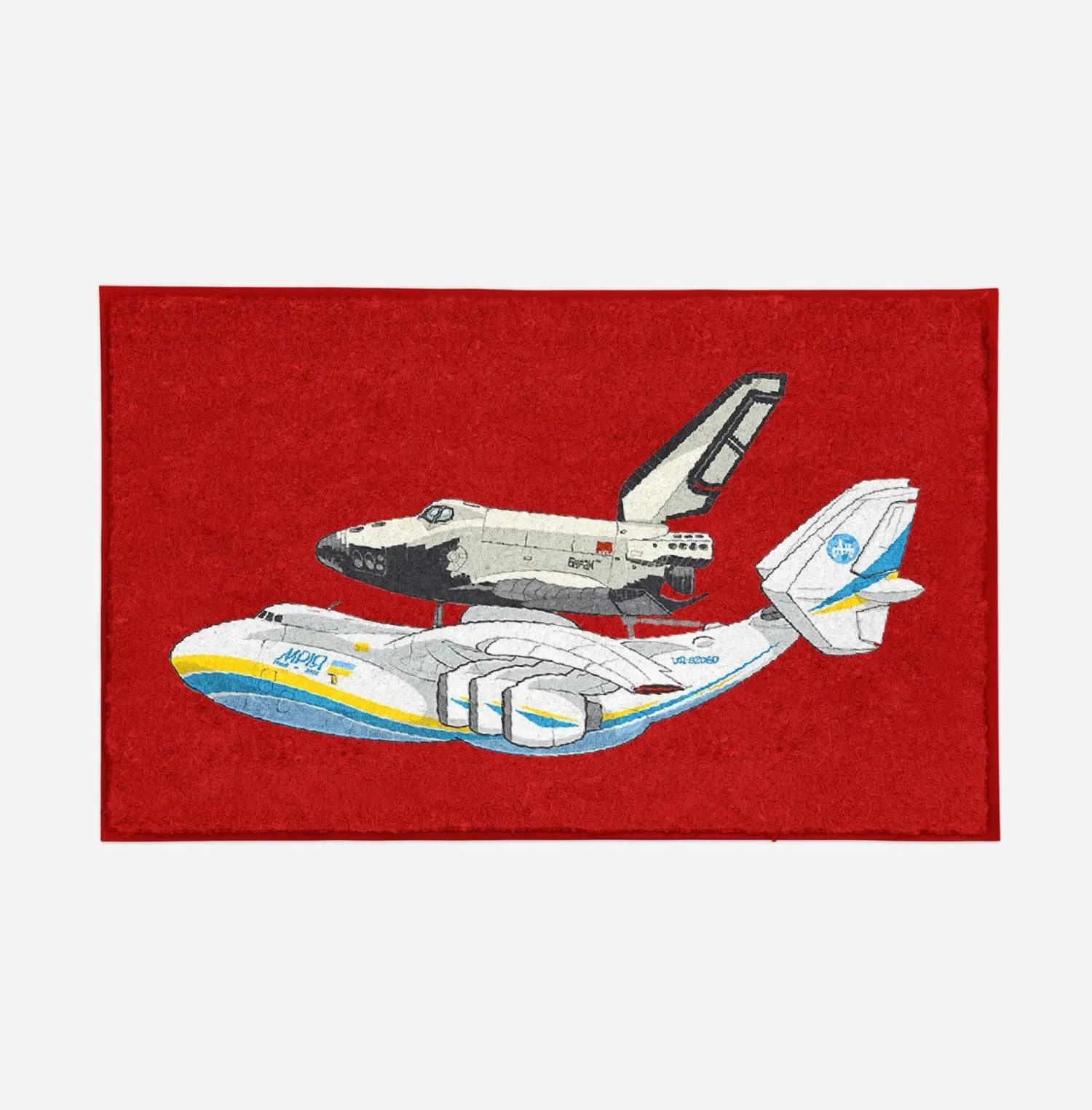 Antonov An-225 & Buran Designed Door Mats