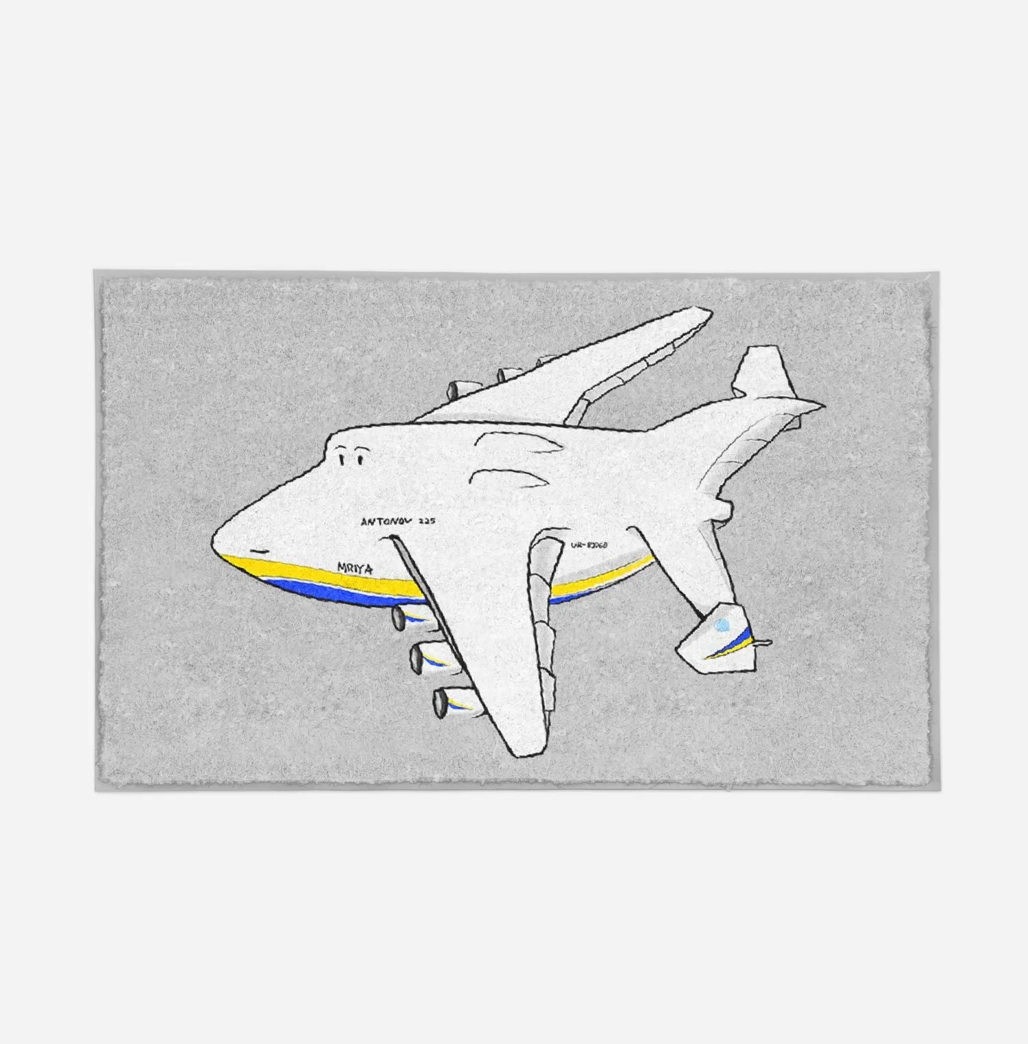 Antonov AN-225 Mriya Designed Door Mats