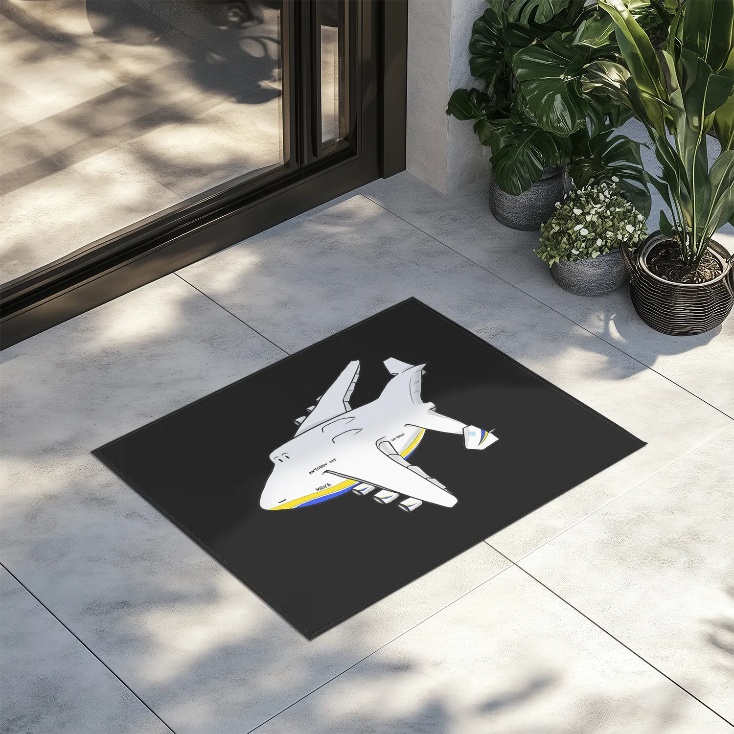 Antonov AN-225 Mriya Designed Door Mats door entrance rug