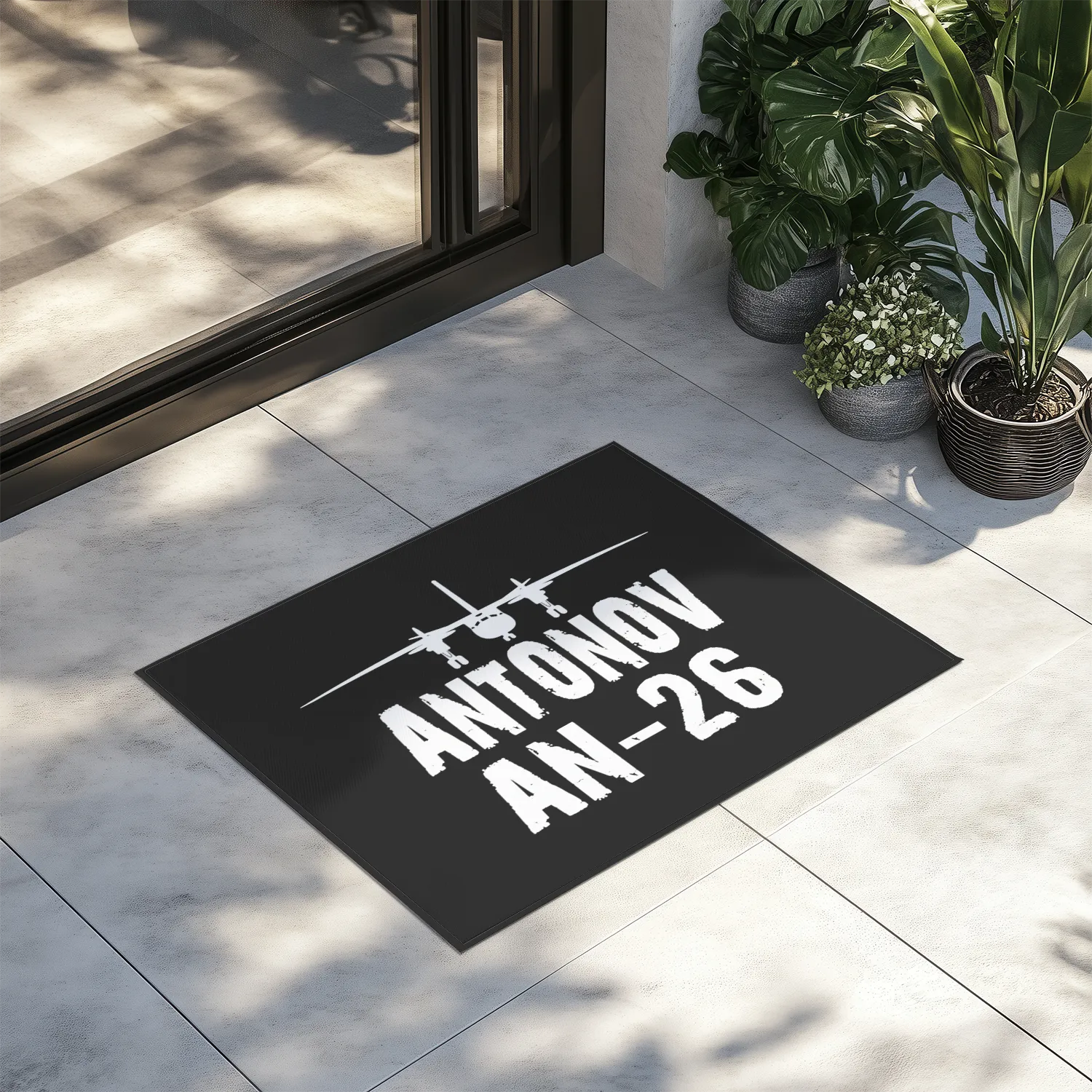 Antonov AN-26 & Plane Designed Door Mats door entrance rug