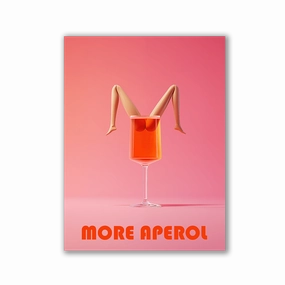 Aperol Spritz by Frank Daske framed mural artwork