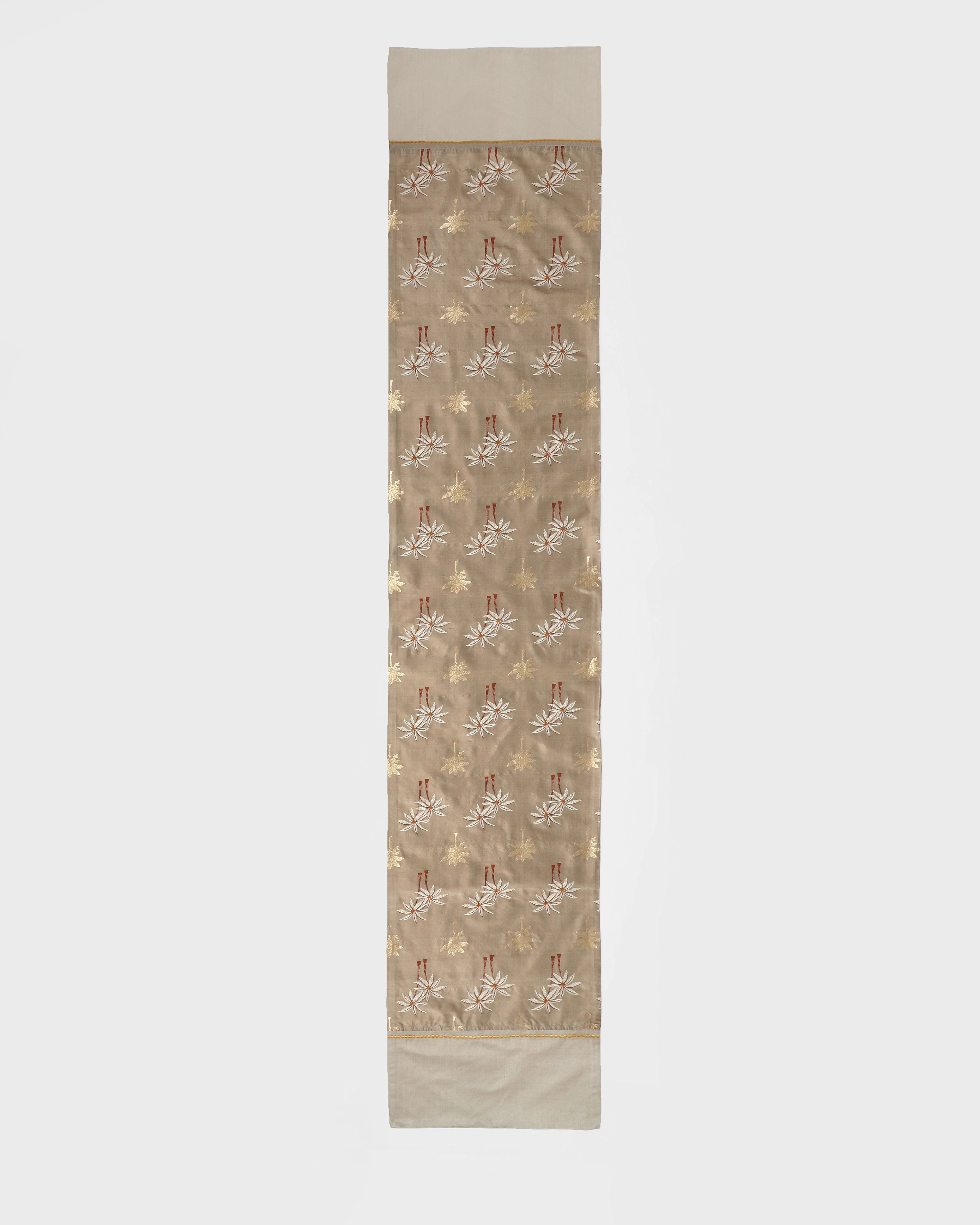 Aranya Powdi Silk Cotton Table Runner