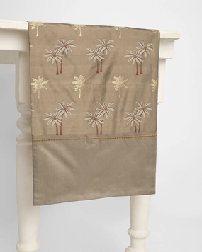 Aranya Powdi Silk Cotton Table Runner ceramic table ornament