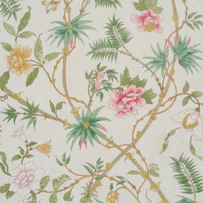 Arasi Botanical in Petal Wallpaper paper wall covering