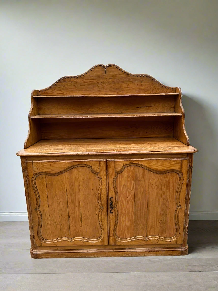ARCH TOP 2 DOOR PINE SIDEBOARD artistic wall mural