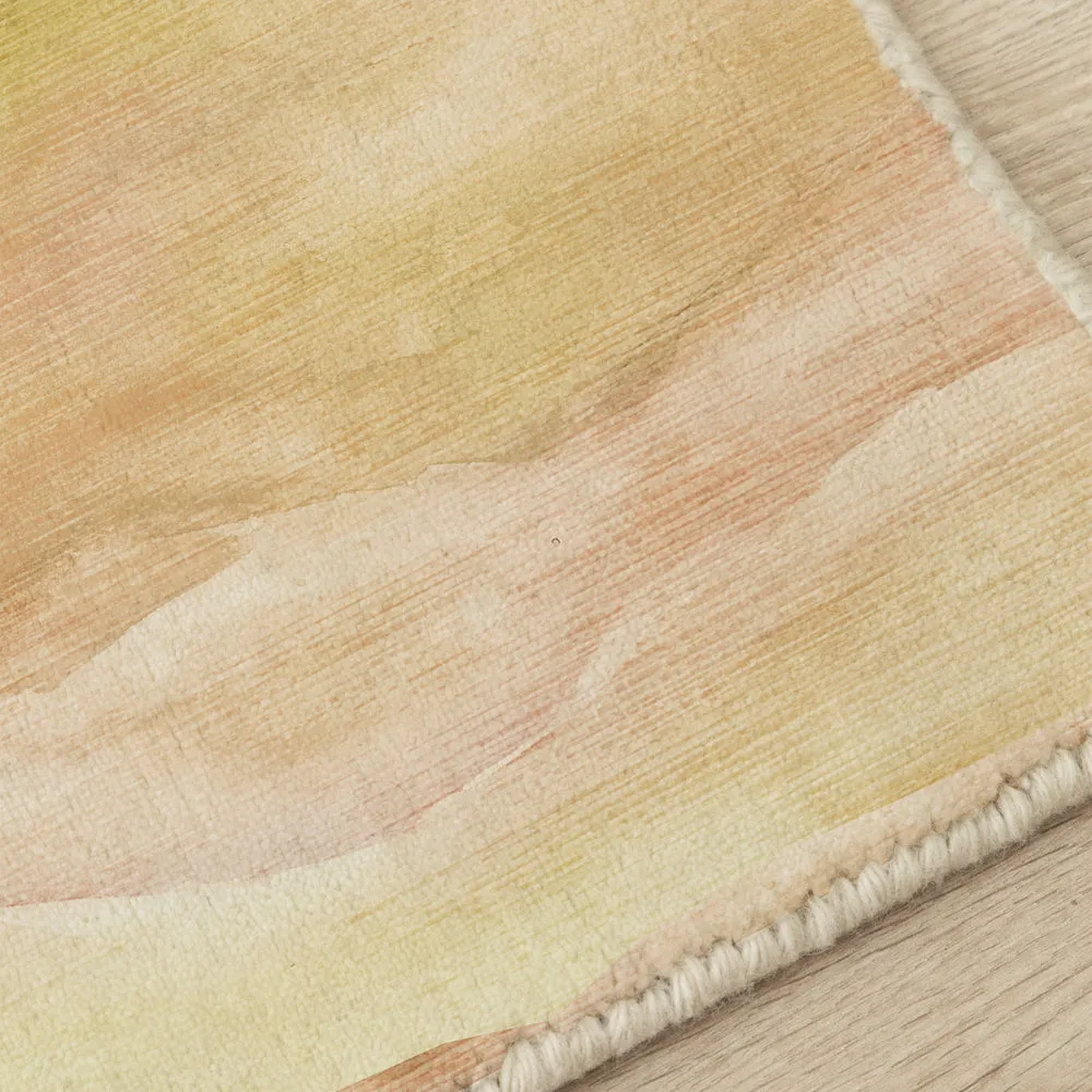 Arizona Printed Wool Rug Sand