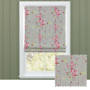 Armathwaite Printed Cotton Made to Measure Roman Blinds Blossom/Sand chic floor carpet  