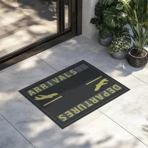 Arrival & Departures 6 Designed Door Mats door entrance rug