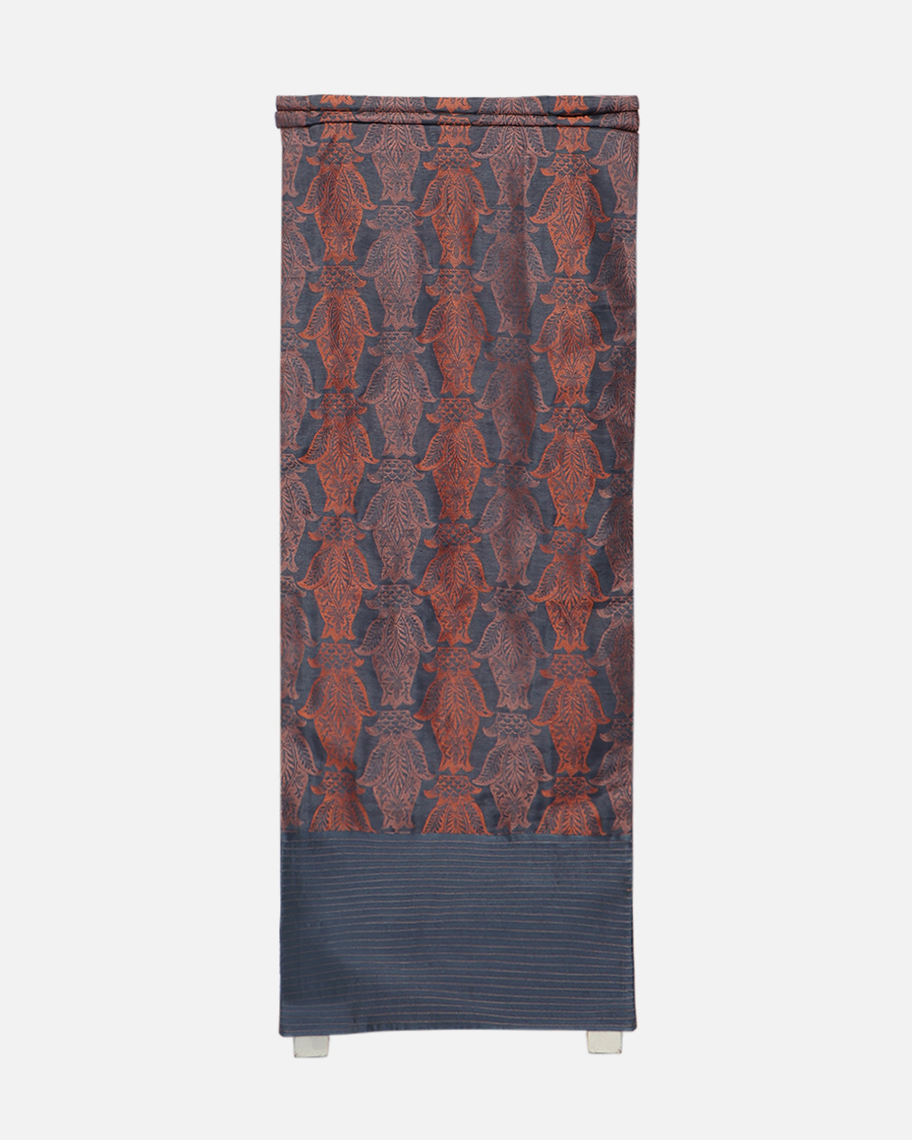 Aruvi Powdi Silk Linen Table Runner ceramic table ornament