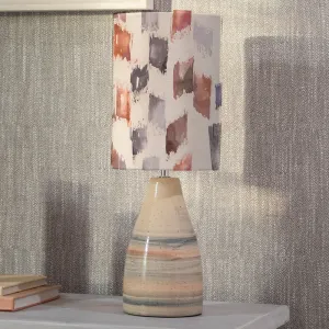 Arwen Anna & Japura Complete Table Lamp Sandstone/Rosewater modern fashion rug  
