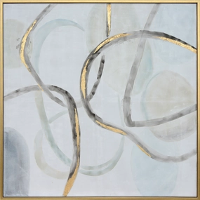 Atom Handmade Oil Painting artistic wall mural