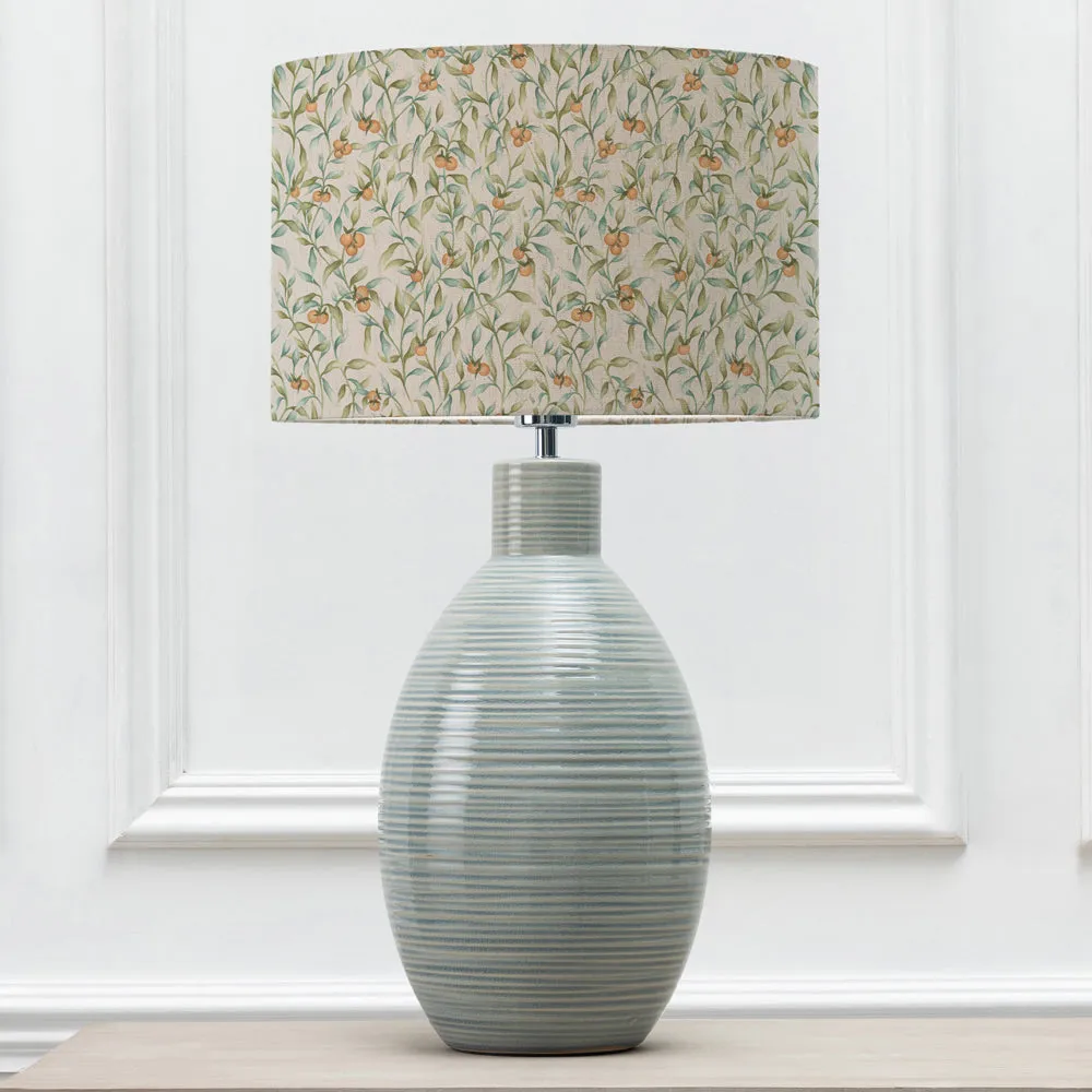 Aura Eva & Epona Complete Table Lamp Duck Egg/Moss