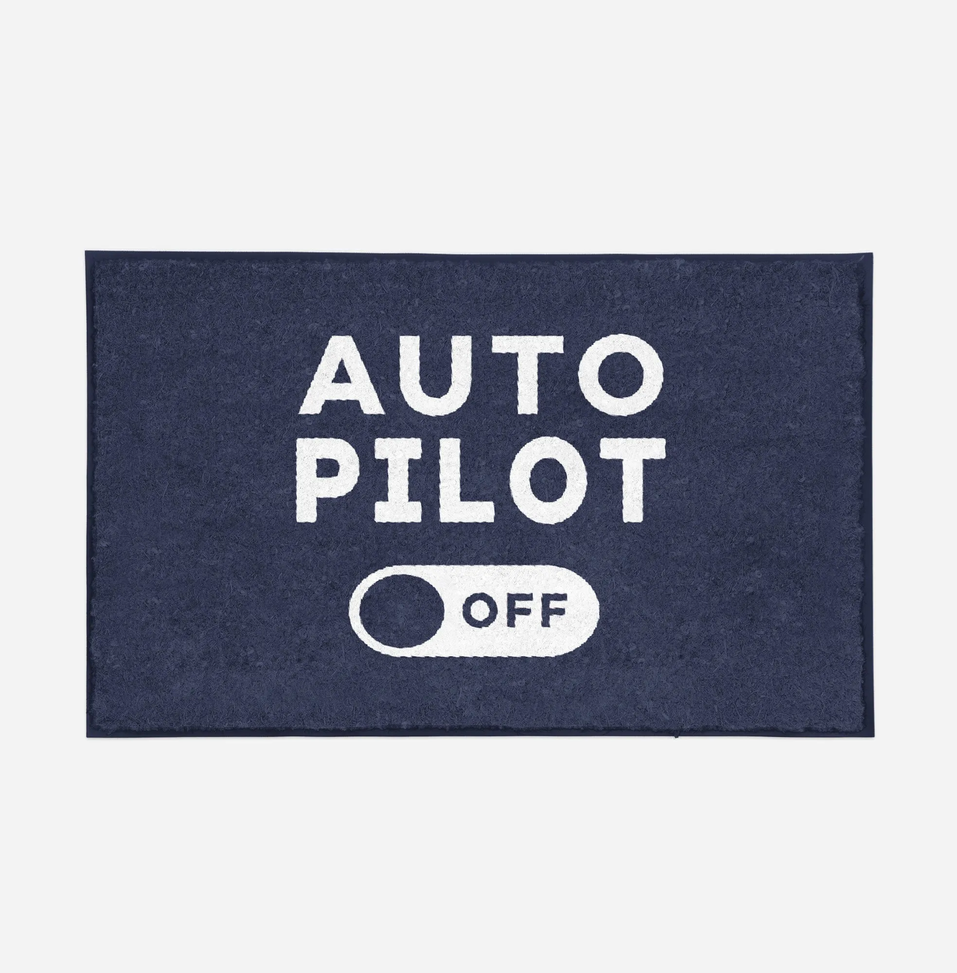 Auto Pilot Off Designed Door Mats