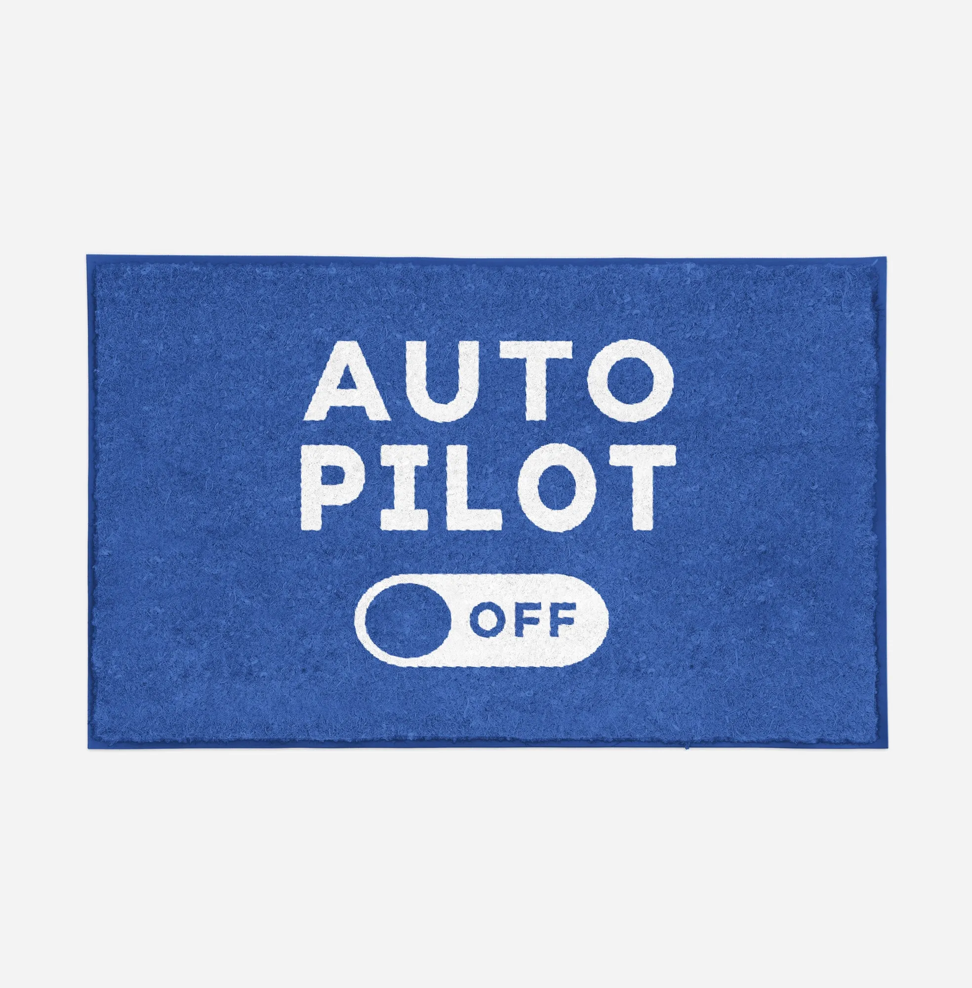 Auto Pilot Off Designed Door Mats