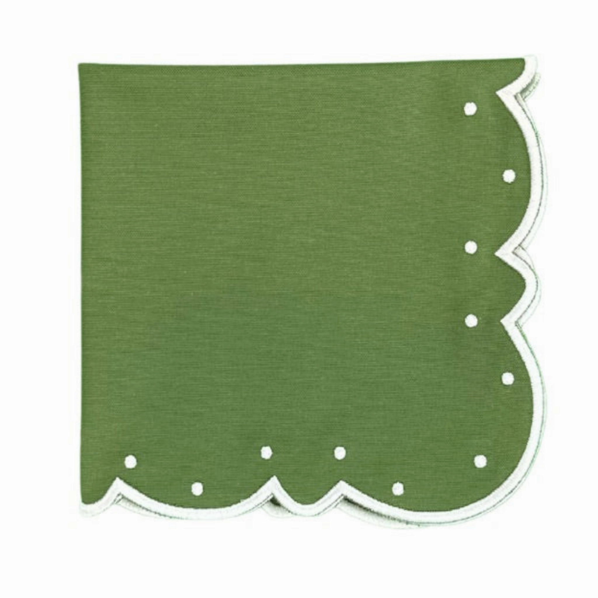Ava Napkin in Green, Set of 4 cute desktop display