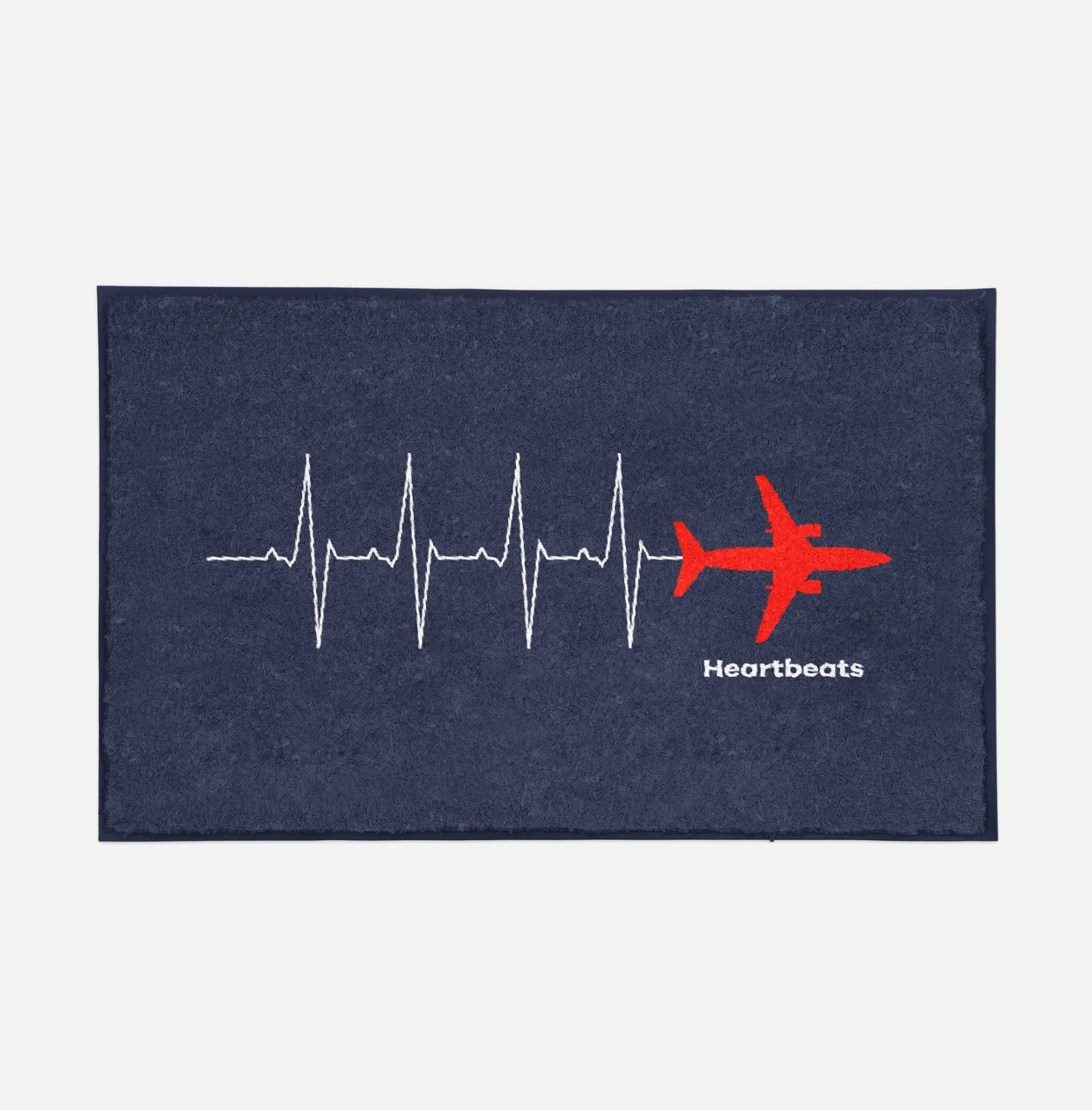 Aviation Heartbeats Designed Door Mats