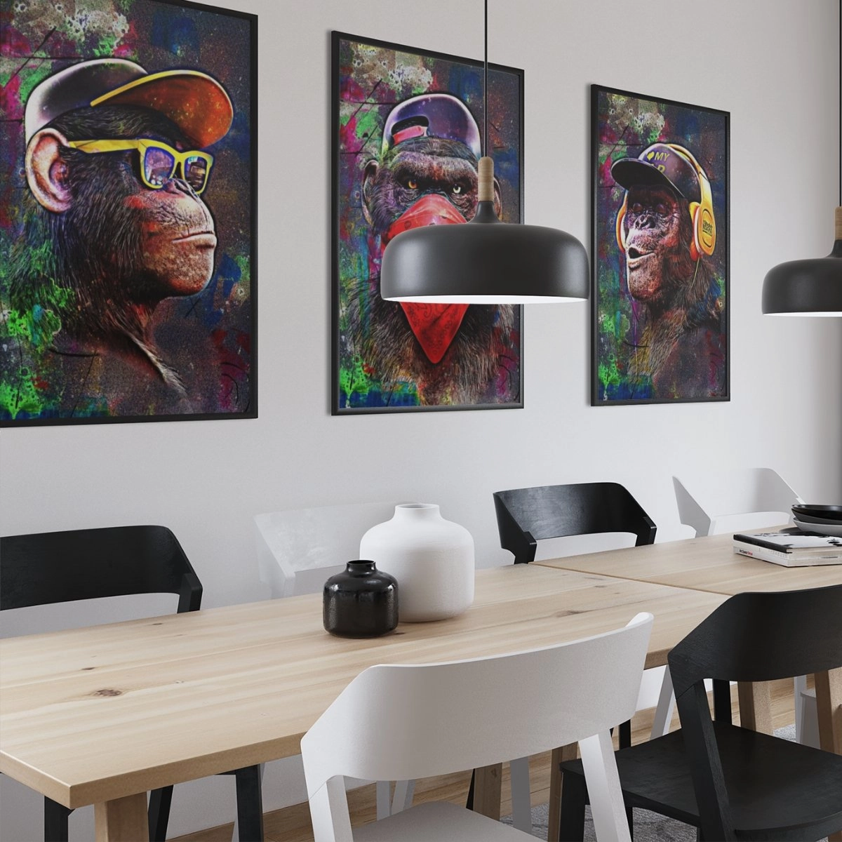 Awesome Abstract - Triptych by Juliano de Araujo 