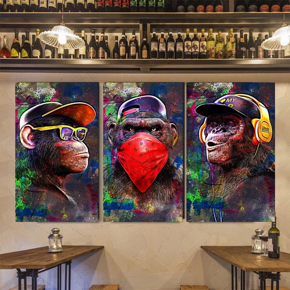 Awesome Abstract - Triptych by Juliano de Araujo 