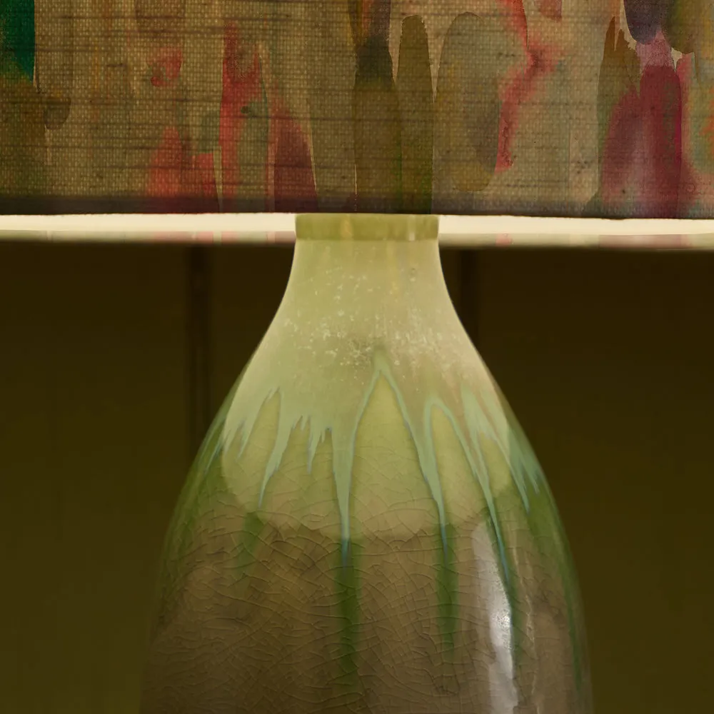 Azima Eva & Narvi Complete Table Lamp Jade/Lotus