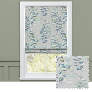 Azolla Printed Cotton Made to Measure Roman Blinds Capri modern fashion rug  